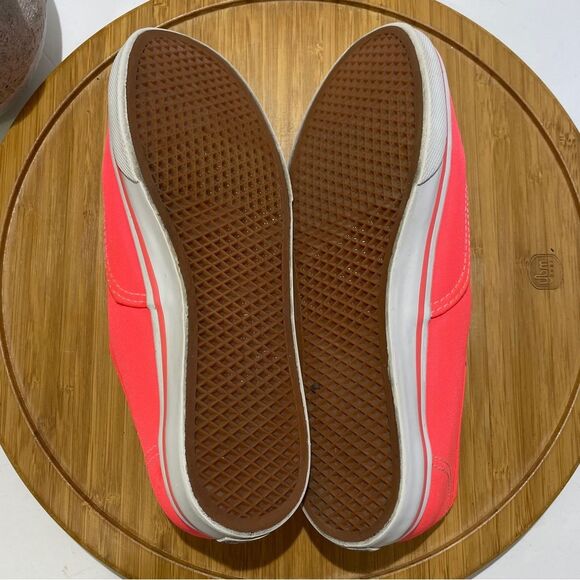 Vans Lo Pro Neon Pink Skater Sneaker Women's 6.5 Canvas Tennis Shoe Punk Rock - Picture 8 of 8